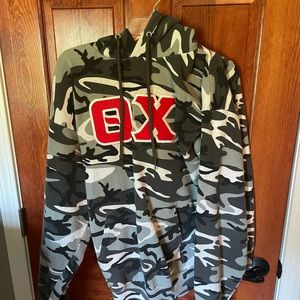 Camo Theta Chi Hoodie